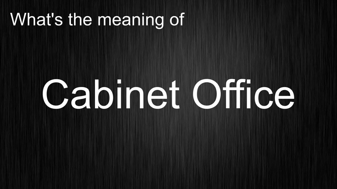 What's the meaning of Office", How to pronounce Office