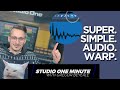 The Most Intuitive Way to Warp Audio in Studio One