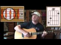 All I Have To Do Is Dream - The Everly Brothers - Acoustic Guitar Lesson (easy)