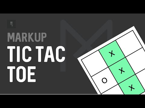 Tic-Tac-Toe game with TypeScript and Markup Reactive Templates