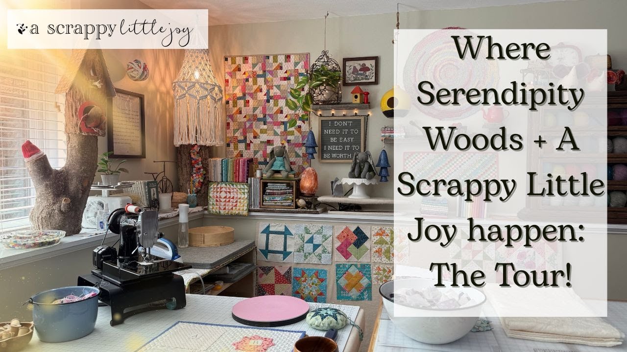 Come On In | A Scrappy Little Joy Studio & Shop Tour - YouTube