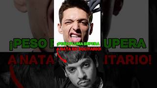 Peso pluma supera a nata en solitaria #chismes #pesopluma