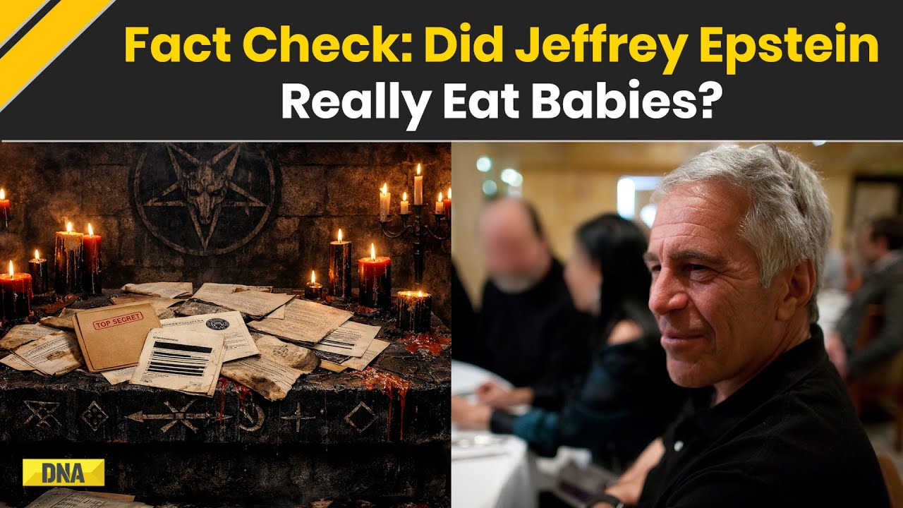 Epstein Files: Did Jeffrey Epstein Really Eat Babies? Fact-Checkers On Cannibalism & Ritual Clai