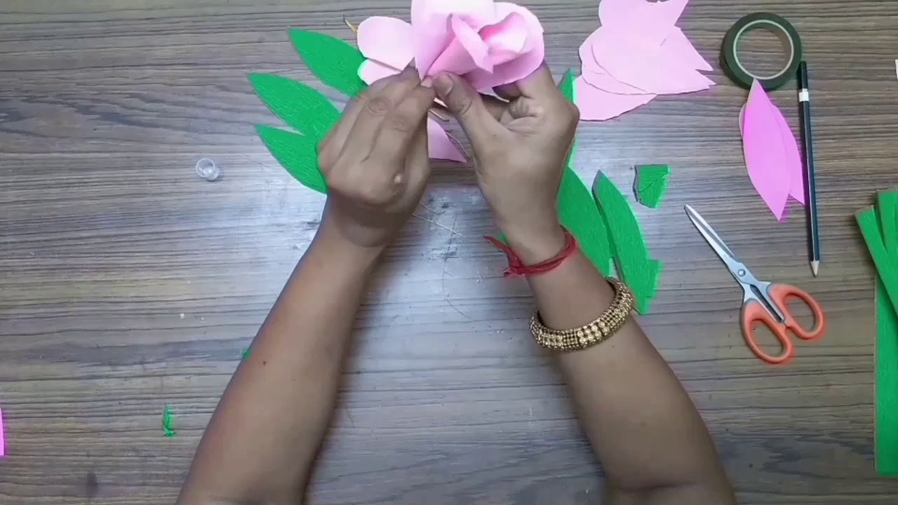 Flower making YouTube