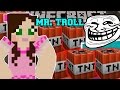Minecraft: MR. TROLL'S EXPLODING ROOM! - CATCH MR TROLL - Custom Map