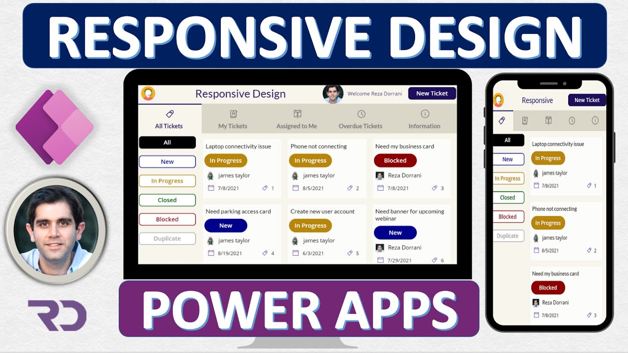 How To Build Responsive Power Apps Responsive Layouts Tabs
