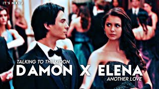 Talking To The Moon X Another Love | Damon & Elena ~ Edit. Resimi