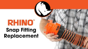 Rhino™ Sewer Hose Snap Fitting Replacement