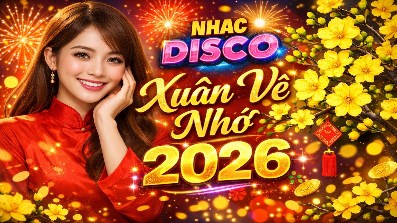 Nhạc Disco Xuân Về Nhớ 2026 🔥 Nonstop Disco Tết 2026 Remix Hay Nhất 🎆Nhạc Xuân Sôi Động Đón Tết 2026