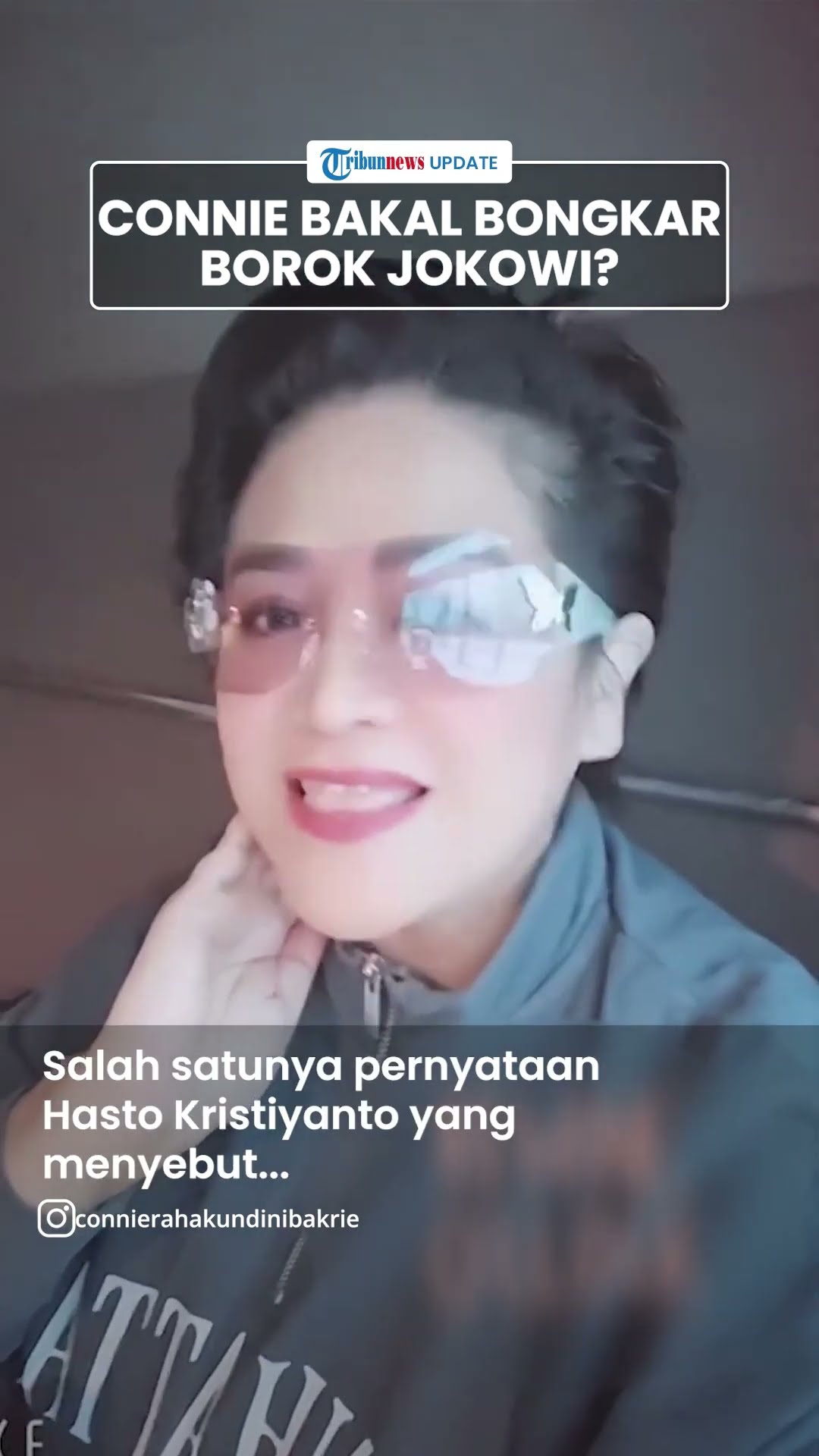 Respons Menohok Connie Bakrie Usai Hasto Ditahan KPK, Unggah Wajah Jokowi! Bakal Bongkar Boroknya?