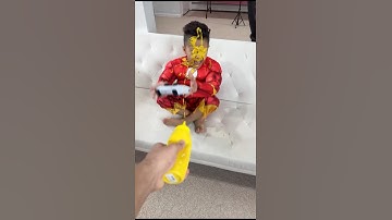 EMPTY BOTTLE PRANK ON MY BROTHER 🤣 #shorts