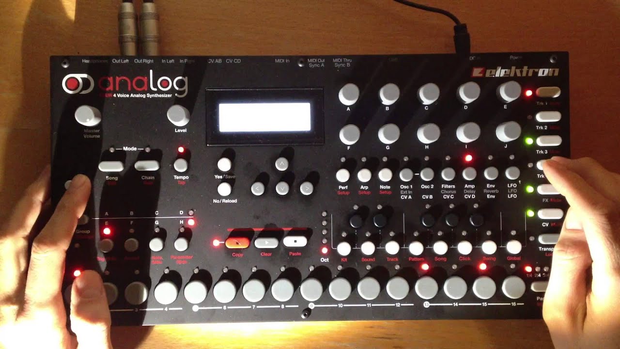 Elektron エレクトロンAnalog four mk1