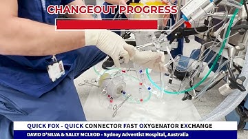 Quick FOX - The fast, safe and easy way to change out an oxygenator.