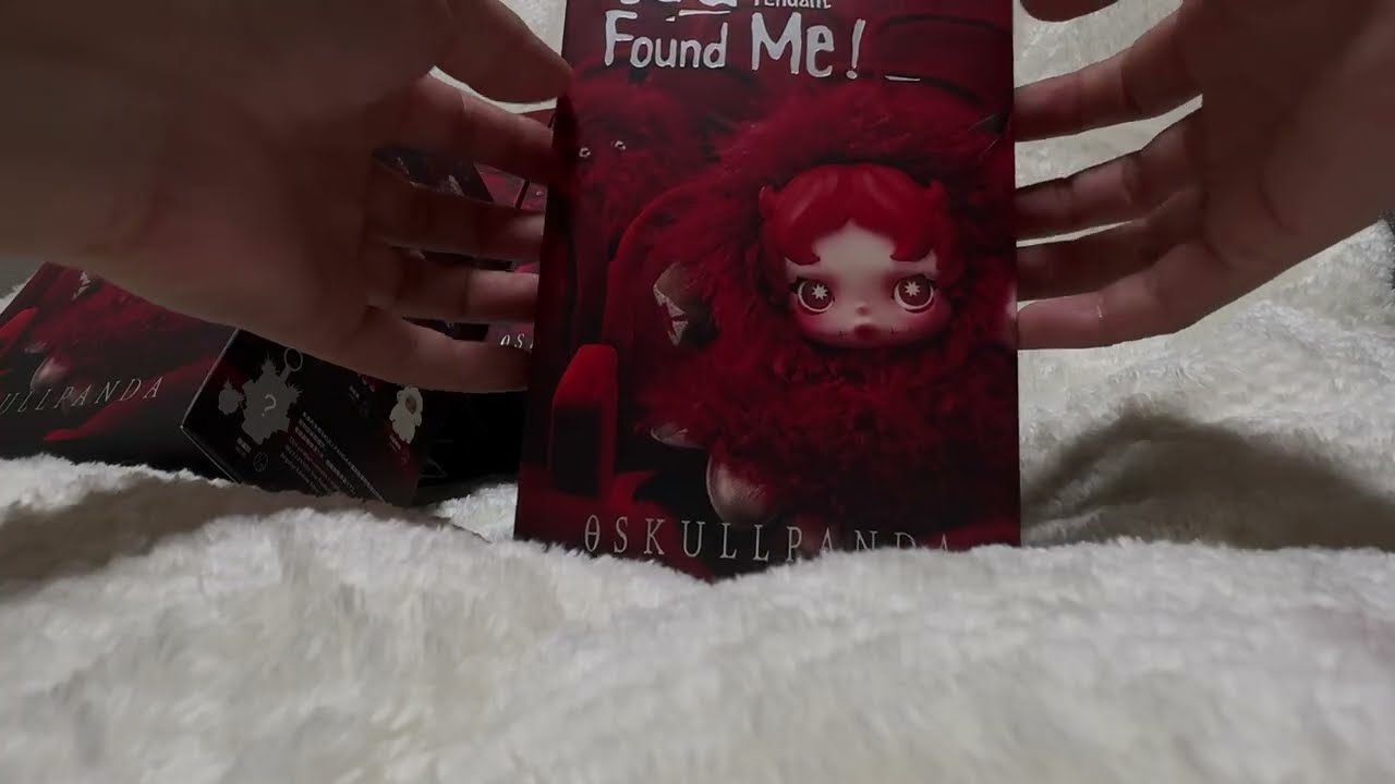 飽き性による雑なASMR【SKULLPANDA開封編】