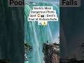 World’s Most Dangerous Photo Spot 😱📸 Devil’s Pool at Victoria Falls 🌊⚠️#shorts#facts #viral #foryou