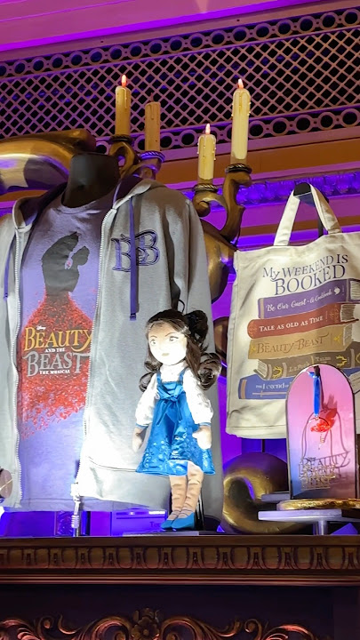 Beauty and the Beast National Tour merchandise 🍽️🥀📚🫖🕰️🕯️