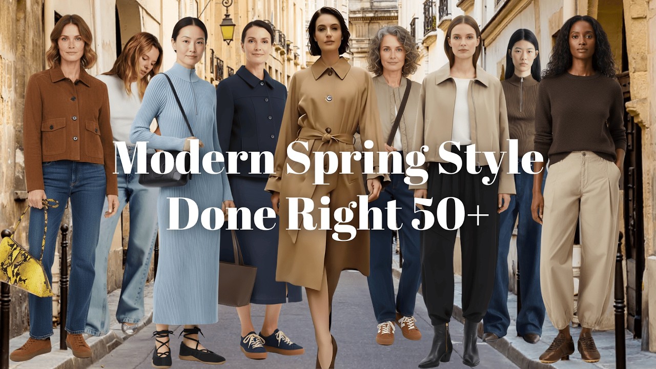 Modern Spring Style for Women 50+ | 9 Refined Outfits Done Right