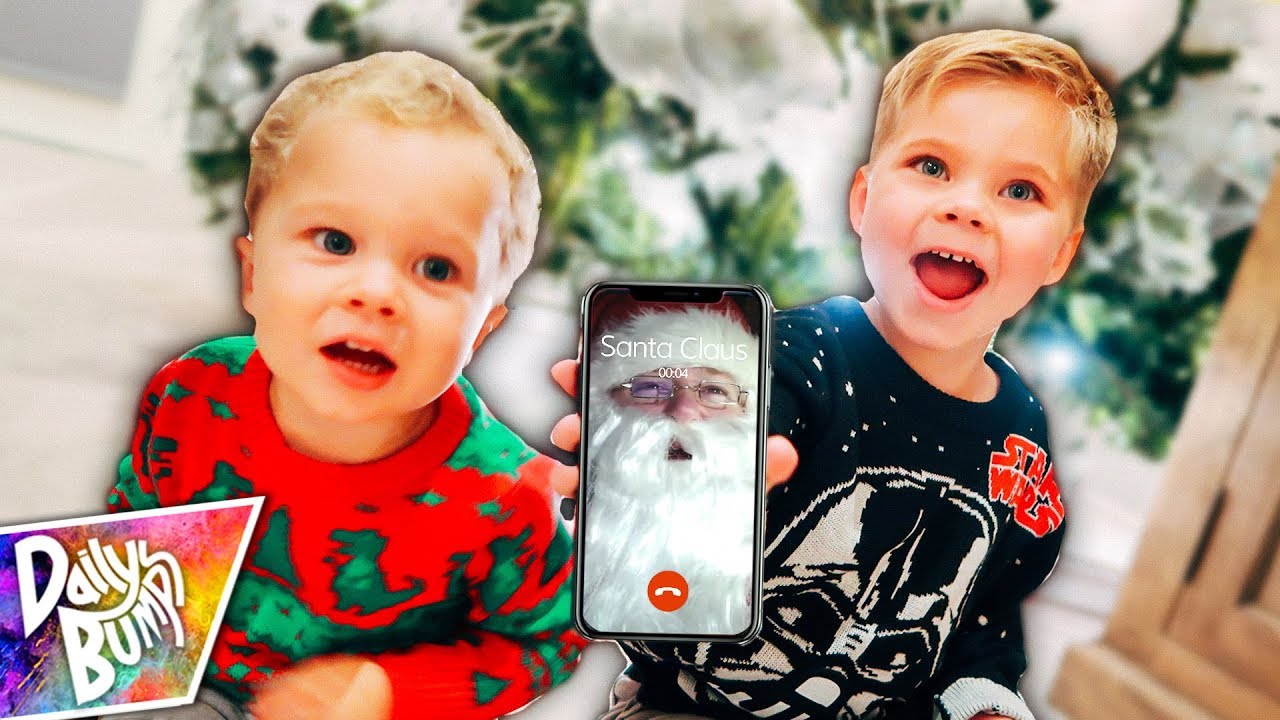 canon definicion REAL SANTA FACETIME CALL! 🎅 📱