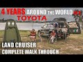 TOYOTA OVERLAND WALK THROUGH - 4 Years Around the World living and driving in a Prado - Van Life 4x4