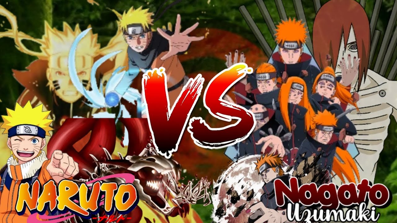 POWER LEVELS🔥 NARUTO UZUMAKI VS NAGATO UZUMAKI - YouTube