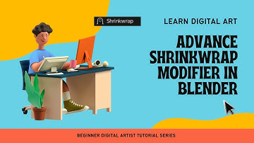 ֍ Blender 3D Animating Tutorial for Engineers in Hindi: Advanced Shrink wrap Modifier in Blender֍