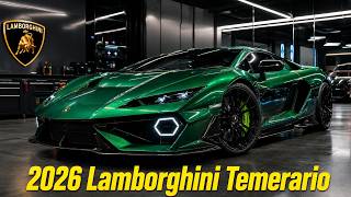 2026 Lamborghini Temerario Review | 907HP Twin-Turbo V8 Hybrid Supercar Tested