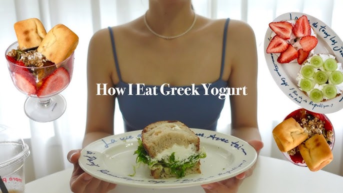 그릭요거트 맛있게 먹는법 오르닉 유기농 아이슬란드 요거트 꾸덕한 아이슬란딕 요거트 즐기기 - Youtube