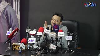 حمادة هلال يوضح سبب ظهور "راهب" في مسلسل المداح