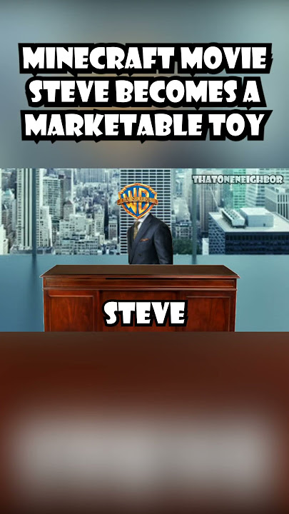 Minecraft Movie Steve Becomes A Marketable Toy