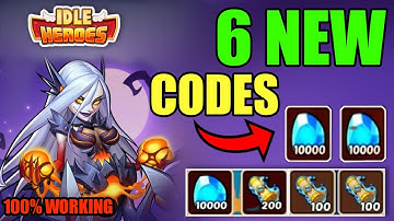 NEW IDLE HEROES REDEEM CODES 2022 - IDLE HEROES CODES 2022 - CODES IDLE HEROES