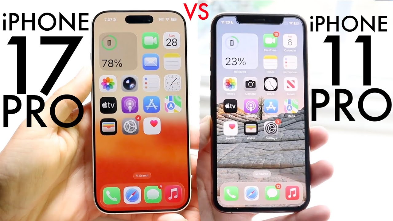 iPhone 17 Pro Vs iPhone 11 Pro! (Comparison) (Review) - YouTube