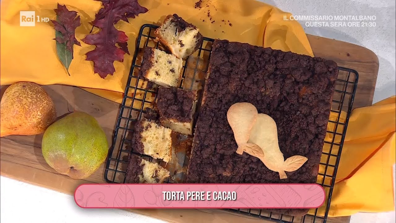 Torta pere e cacao - È sempre mezzogiorno 12/11/2025