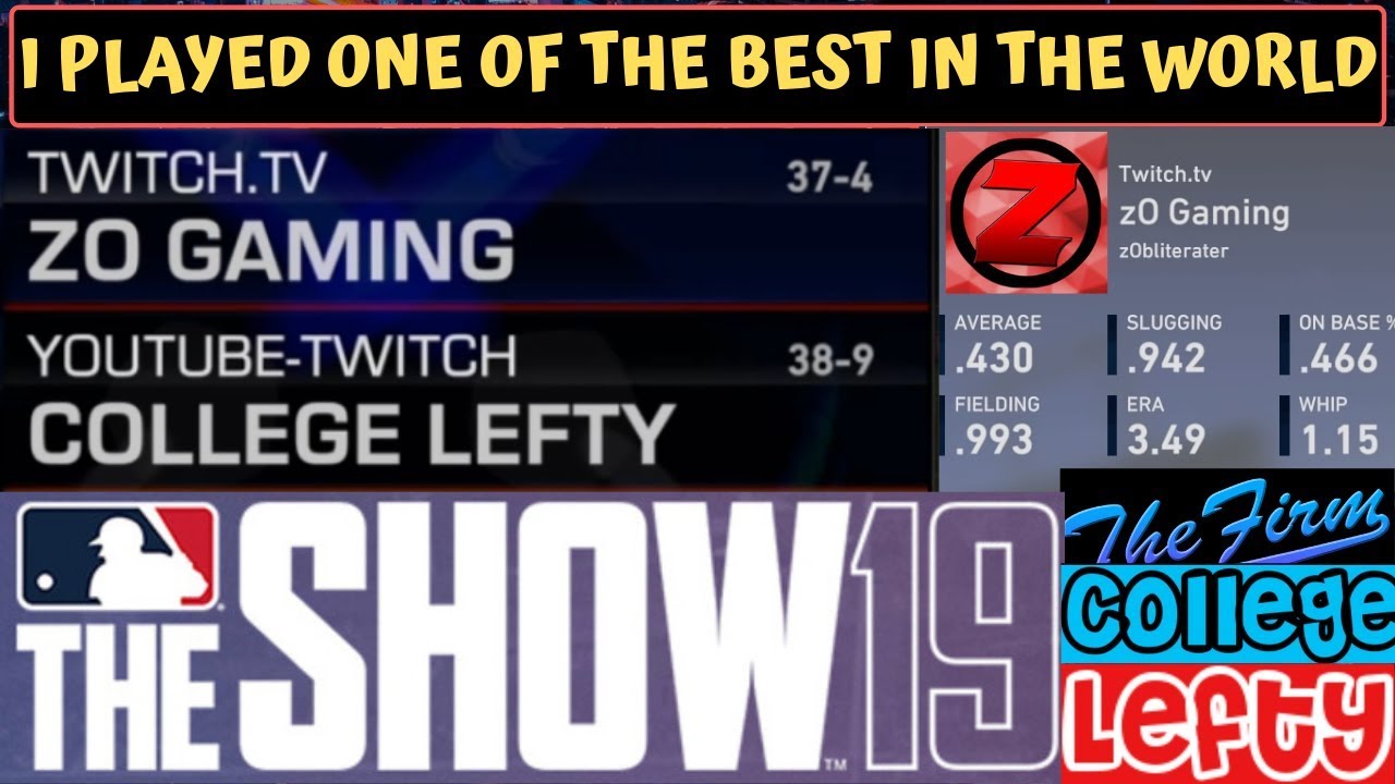 I Played One of The Best MLB The Show Players in The World! 2 Ranked