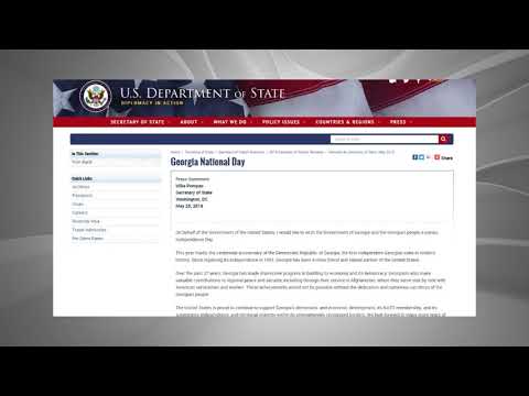 მაიკ პომპეო საქართველოს დამოუკიდებლობის დღეს ულოცავს