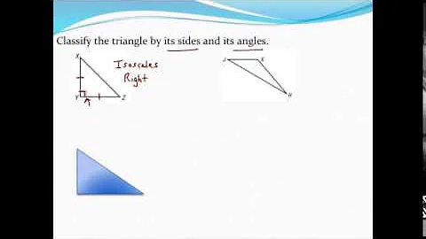 Classifying triangles by sides and angles