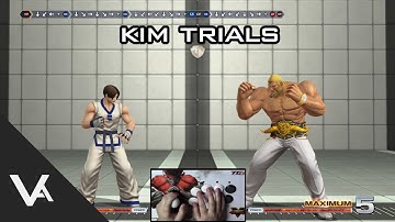 The King of Fighters XIV / 14 Trial Mode - Kim (1080p 60fps)