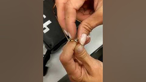 Semi rimless restringing