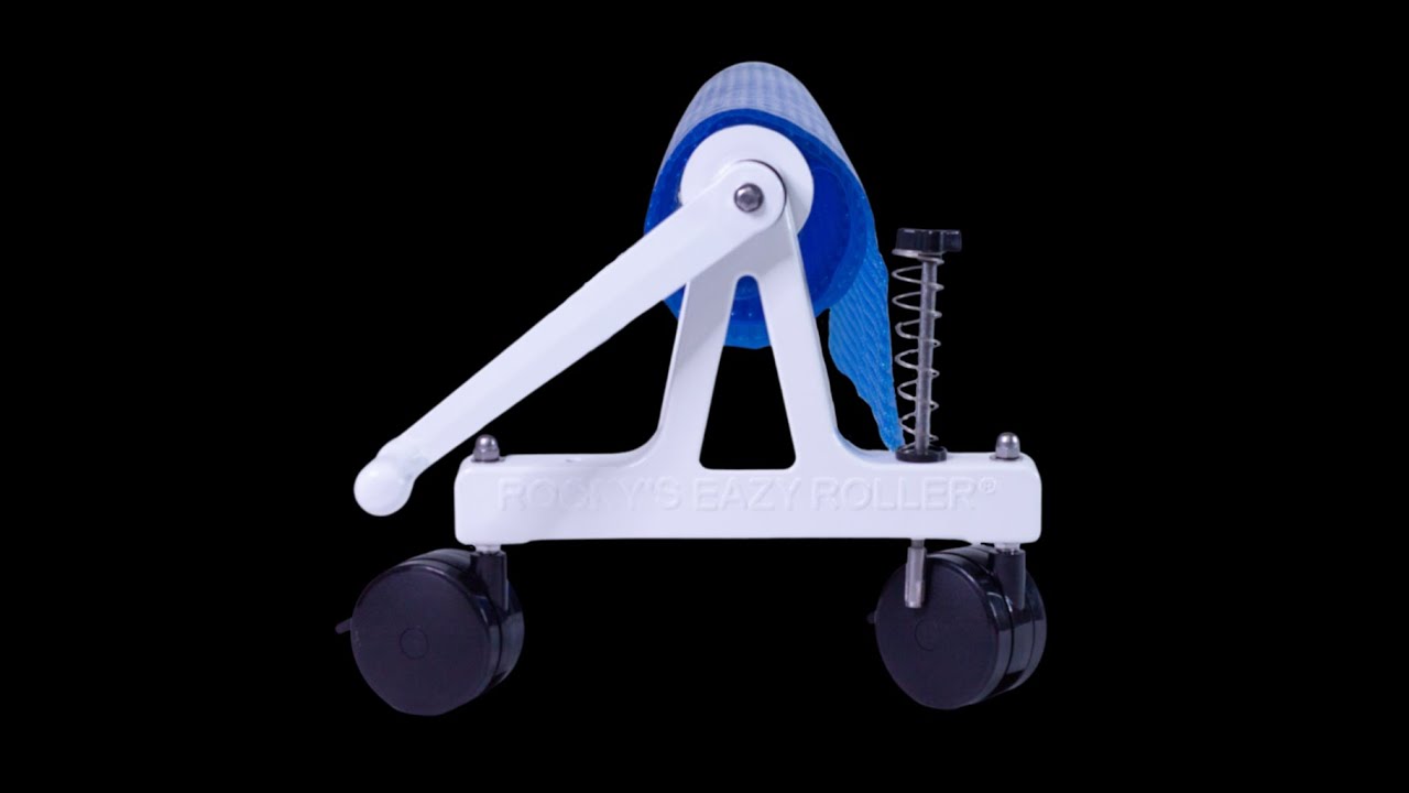 Rocky's Eazy Rollers - 5A Residential Portable Roller for pools up to 20'  Wide (AT-1 Tube) 