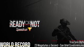 [Ready or Not] 23 Megabytes a Second True Solo Objective Speedrun (World Record) Profile