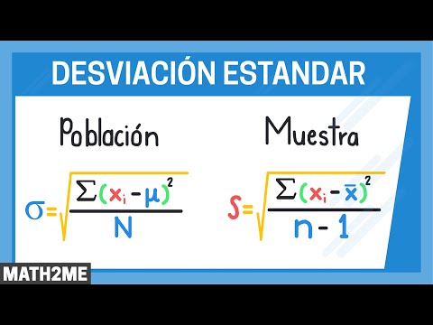 Video: ¿Cómo se llama la desviación estándar de las medias muestrales?