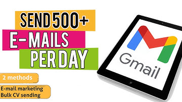 send bulk emails with Gmail(up to 500+ emails Per Day) | Email marketing | BCC method | Gmass