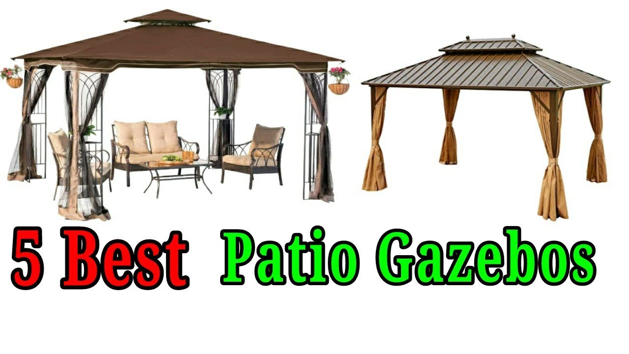 5 Best Patio Gazebos 2021 YouTube