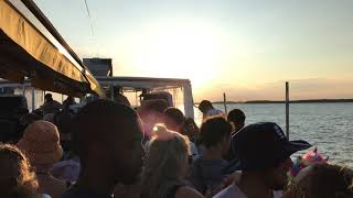 Loefah dropping Footcrab @ Swamp 81 Boat Party @ Outlook 2017