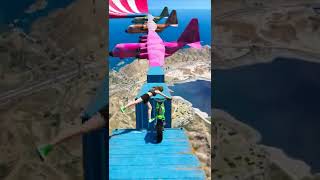 Gta V Dangerous Stunt On Mount Chiliad Episode.36 #Shorts