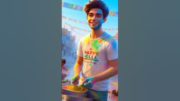 Create Viral Holi Ai Name Images | Happy Holi Prompts | Bing image creator tutorial FREE | Bing Ai