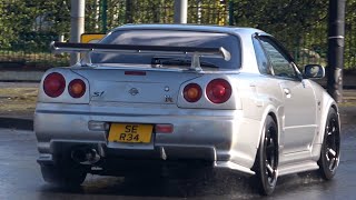 Modified Cars Leaving A Car Show Auto Culture Show 2026 Doncaster Racecourse