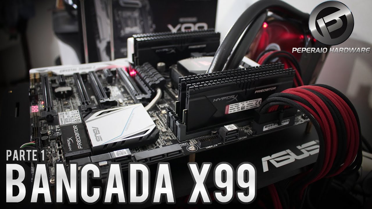 Bancada de testes ASUS X99 Pro / I7 5820k / Predator 4x4 2400 Mhz