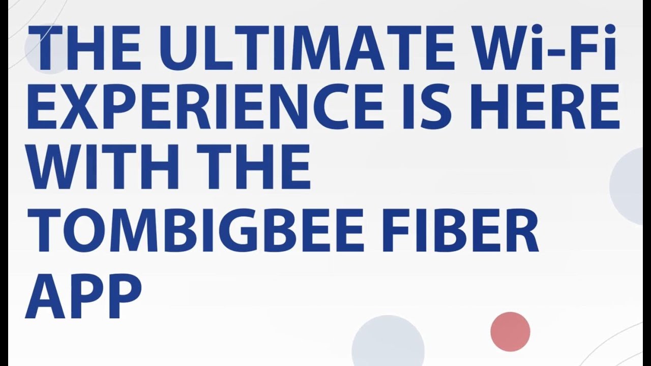 Tombigee Fiber App - YouTube