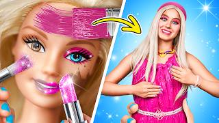 Từ búp bê Barbie đến trang điểm búp bê cổ tích! Ý tưởng thu nhỏ DIY cho Barbie