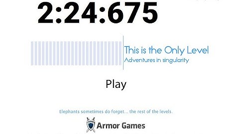 [FWR]This Is The Only Level [2:24:675] Any% P+Gless